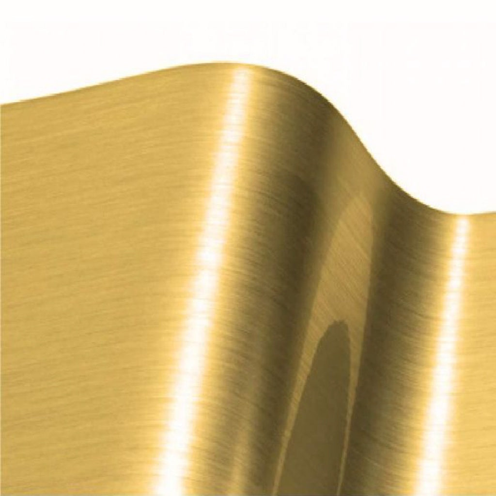 VINILO DE CORTE METALIZADOS RTAPE BRUSHED GOLD EXTERIOR 1,22 MTS