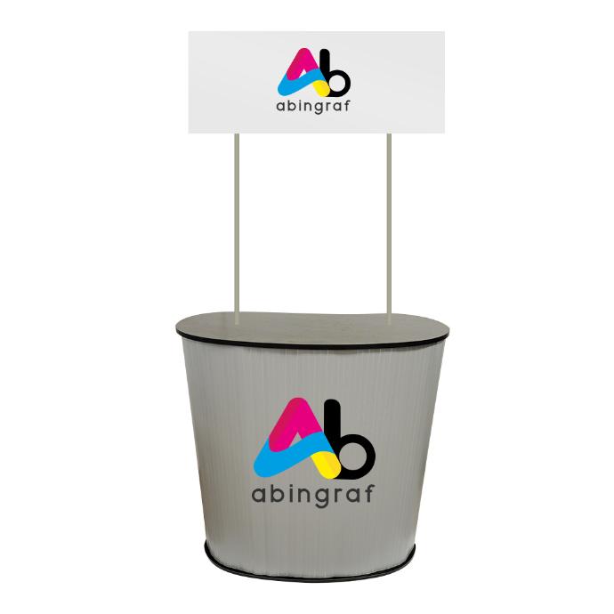 EXHIBIDOR DE PUBLICIDAD CURVO 30 * 80 CM