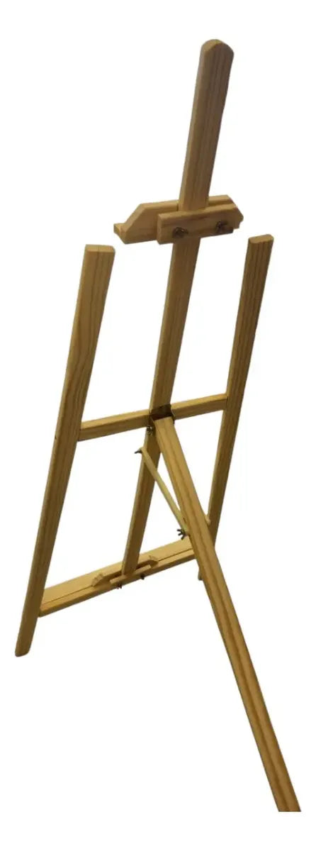 PORTA PANCARTA AJUSTABLE MGRAF DE MADERA DE 150 CMS