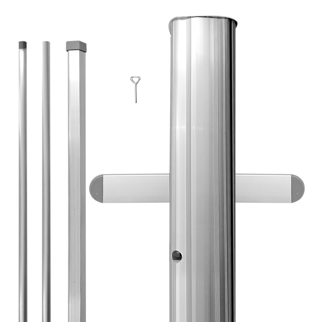 PORTA PENDON ROLLER MGRAF SISTEMA SUPERIOR CON VARILLA 100 X 200CMS