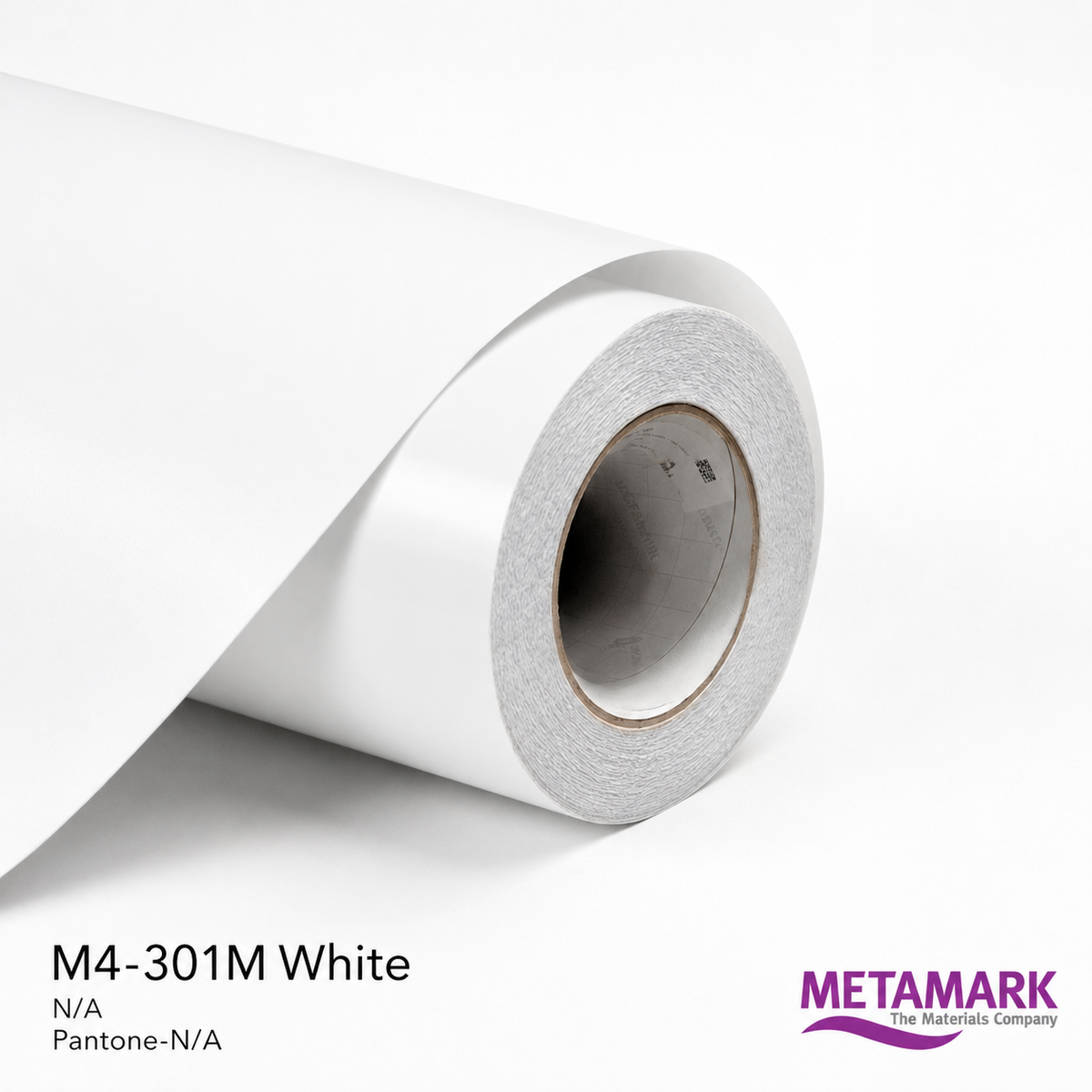 VINILO DE CORTE MATE METAMARK M4 0.61 MTS - M4-301-WHITE / Metro