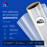 FILM LAMINACION FUNDIDO MGRAF PARA ROTULACION DE VEHICULOS 50mic Y LINER PET 50mic 1.52M