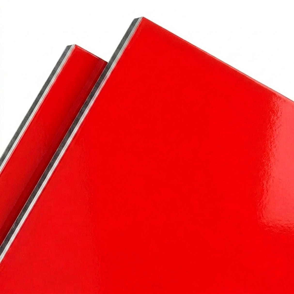 ALUMINIO COMPUESTO ALUKOMP ROJO BRILLANTE PE 3MM/0.18MM 1.22X2.44 MTS