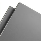ALUMINIO COMPUESTO ALUKOMP SILVER GREY MATTE PVDF 4MM /0.50MM 1.22X2.44 MTS