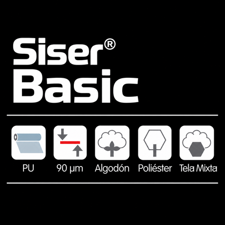 TERMOTRANSFERIBLE DE CORTE SISER  - BASIC 0.50 MTS