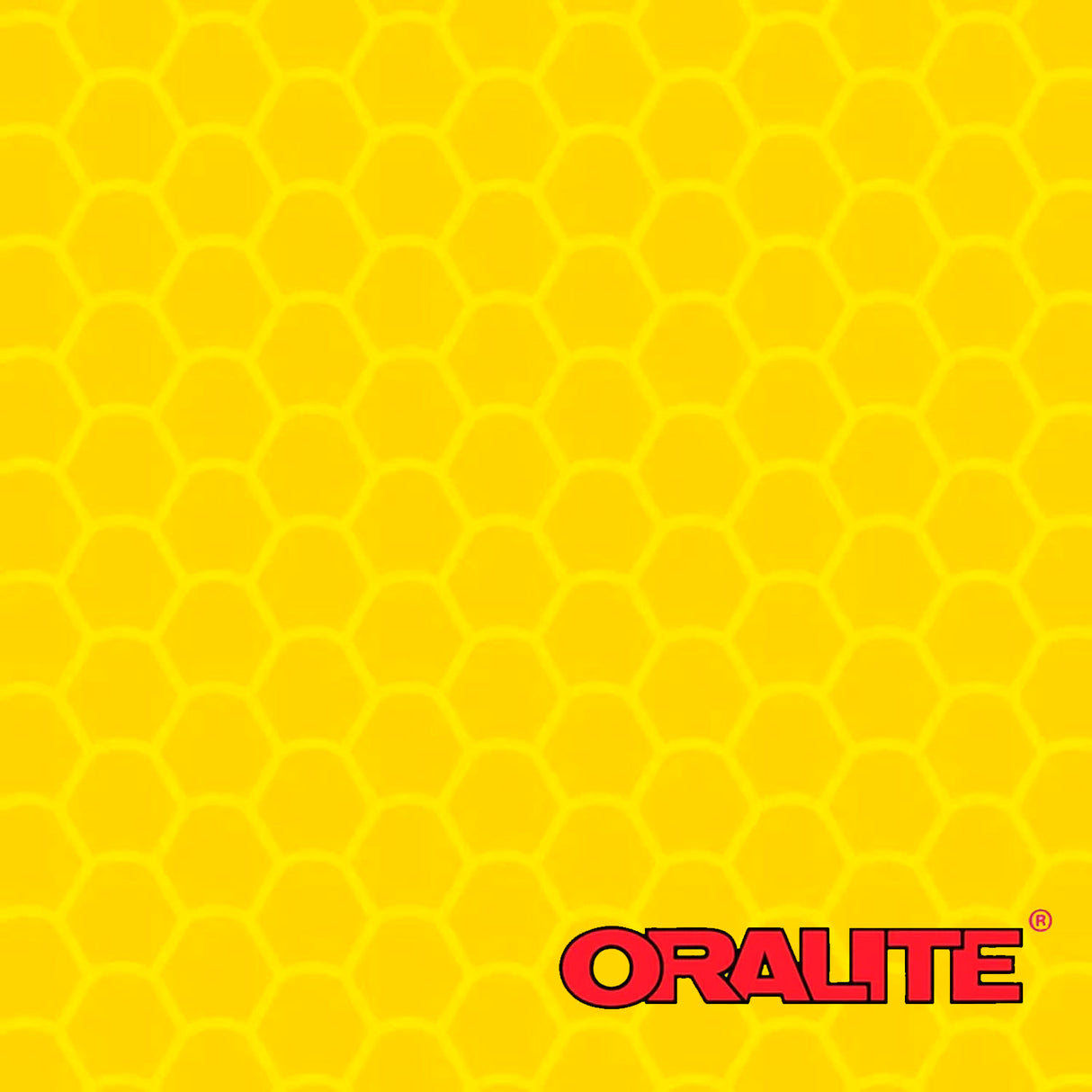 VINILO REFLECTANTE ORALITE 5900 TIPO IV ALTA INTENSIDAD PRISMATICO YELLOW 1.22 MTS ANCHO