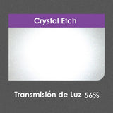 VINILOS EMPAVONADOS METAMARK CRYSTAL ETCH 1.22 MTS