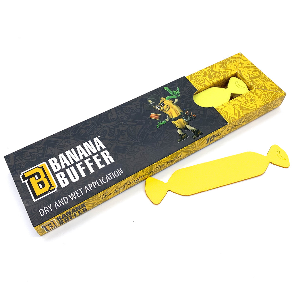 PROTECTOR DE FIELTRO BANANA BUFFER PARA ESPATULAS  (10 un)