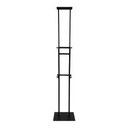 PORTA PANCARTA AJUSTABLE DOBLE CARA MAXIMO 190CMS