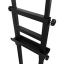 PORTA PANCARTA AJUSTABLE DOBLE CARA MAXIMO 190CMS