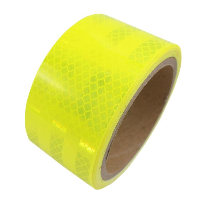 VINILO REFLECTANTE MGRAF DM CINTA PRISMATICO YELLOW GREEN 5CM X 5MTS