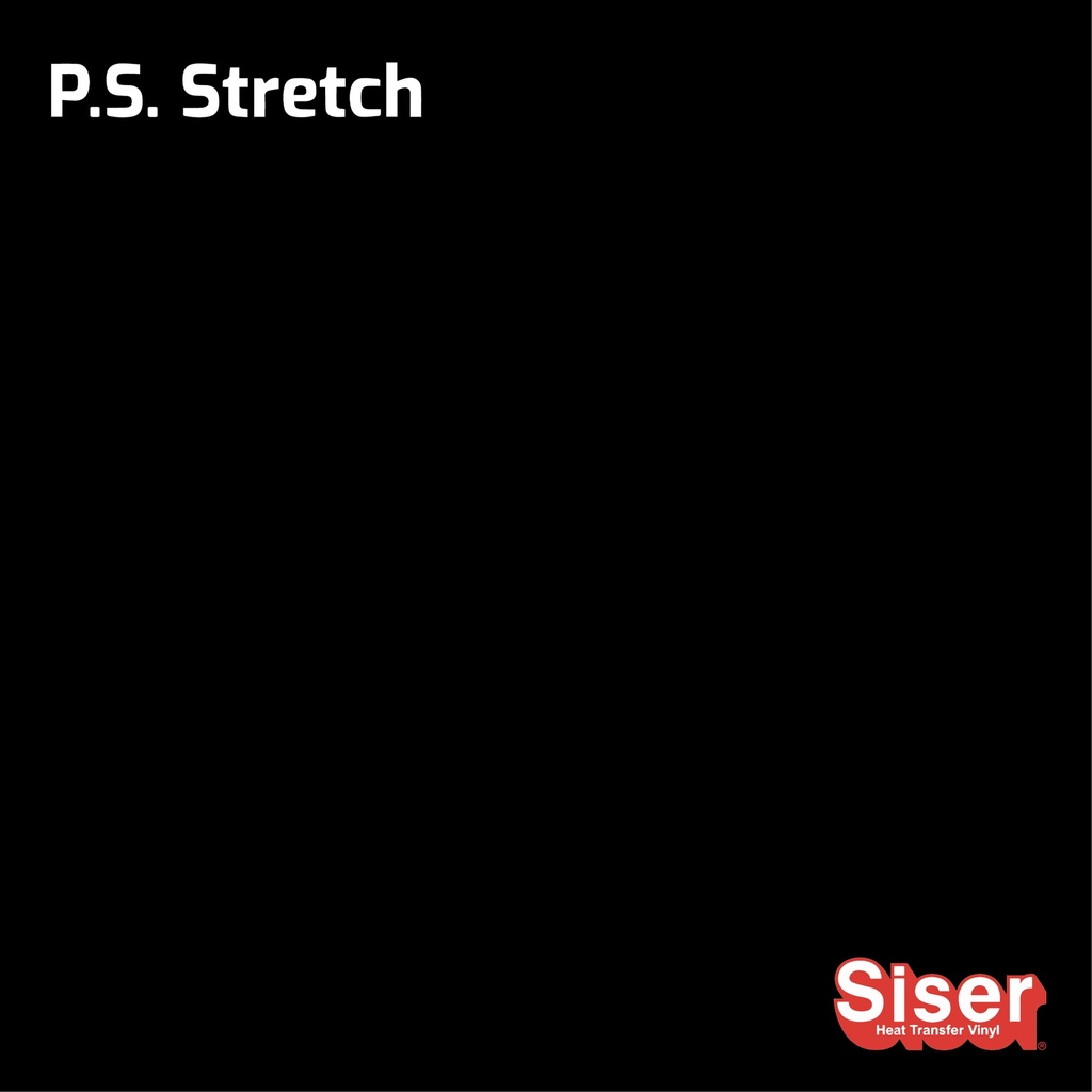 TERMOTRANSFERIBLE CORTE SISER PS STRETCH NEGRO 1.52 MTS