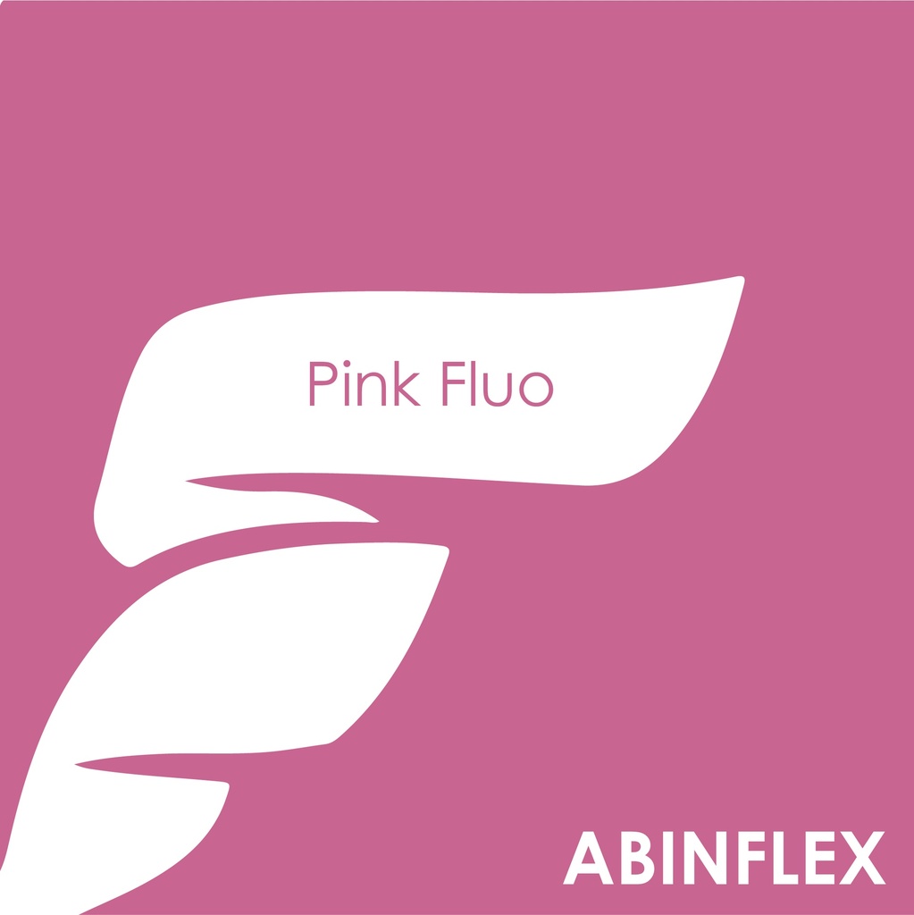 TERMOTRANSFERIBLE CORTE CHEMICA WINMARK-ABINFLEX FLUO PINK 50CM X 25MTS