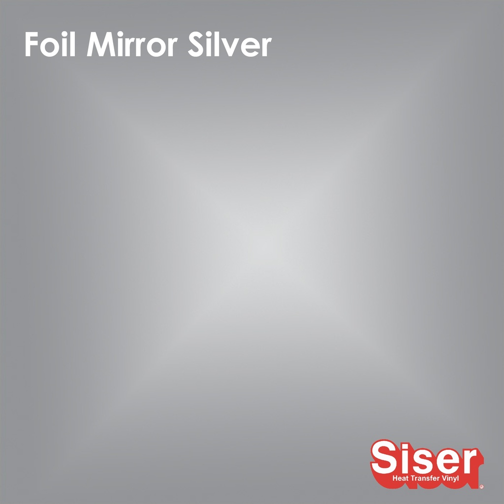 TERMOTRANSFERIBLE CORTE SISER FOIL MIRROR SILVER 0.50 MTS