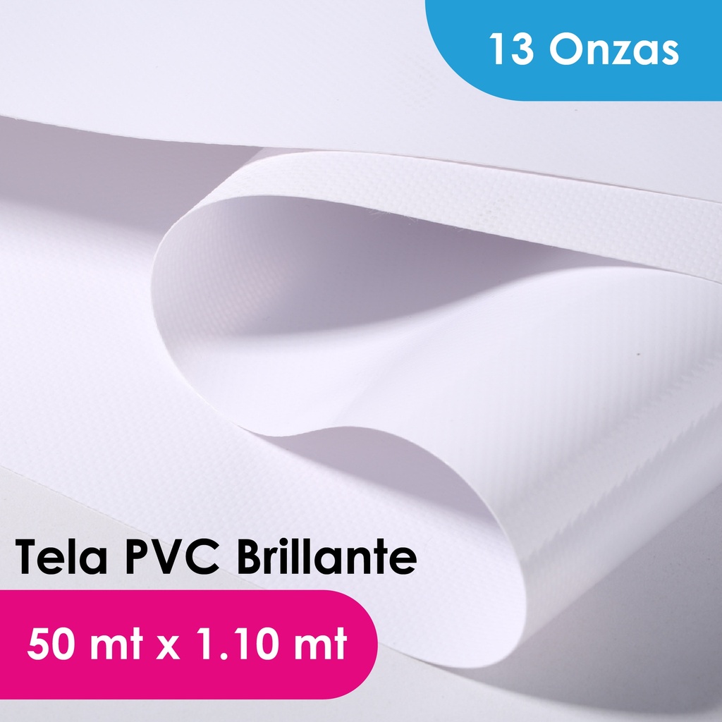 TELA PVC MGRAF BRILLANTE FRONT LIGHT 440 GRS X 1.10 MTS