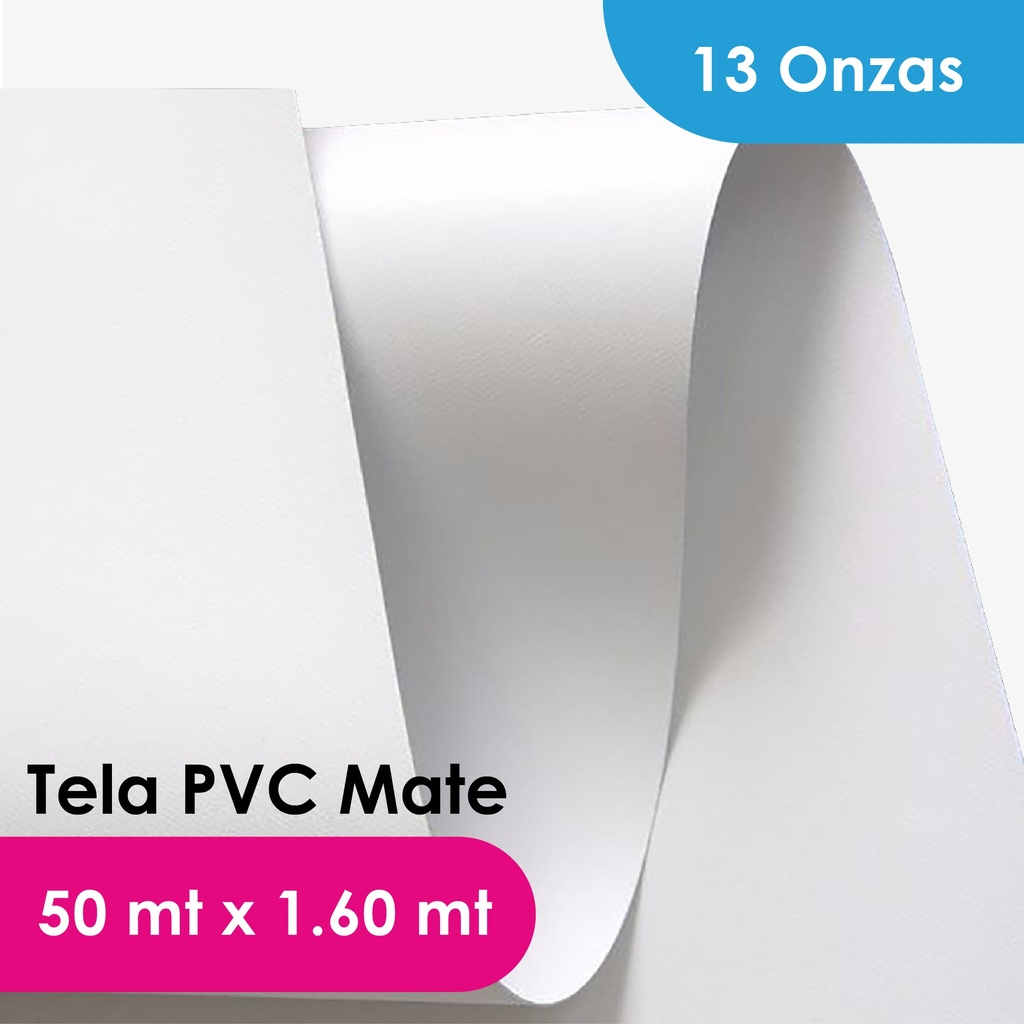 TELA PVC MGRAF MATTE FRONT LIGHT 440 GRS X 1.60 MTS