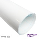 VINILOS DE CORTE BRILLANTES METAMARK BLANCO 0,61 MTS