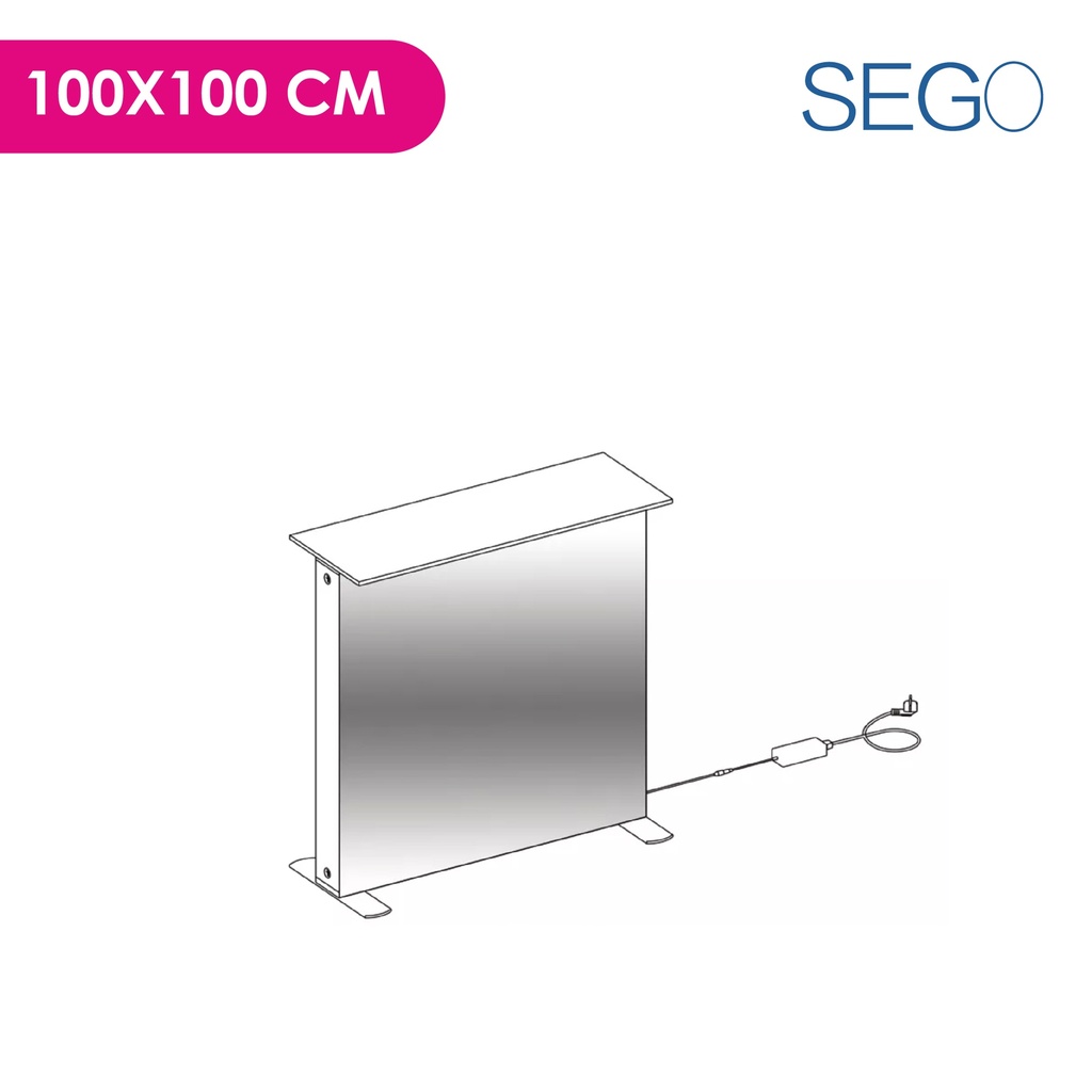 ACCESORIOS CAJA DE LUZ SEGO 100 X 100CM