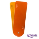 VINILOS DE CORTE BRILLANTES METAMARK NARANJOS 1,22 MTS