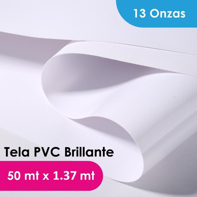 TELA PVC MGRAF BRILLANTE FRONT LIGHT 440 GRS X 1.37 MTS X 50MTS