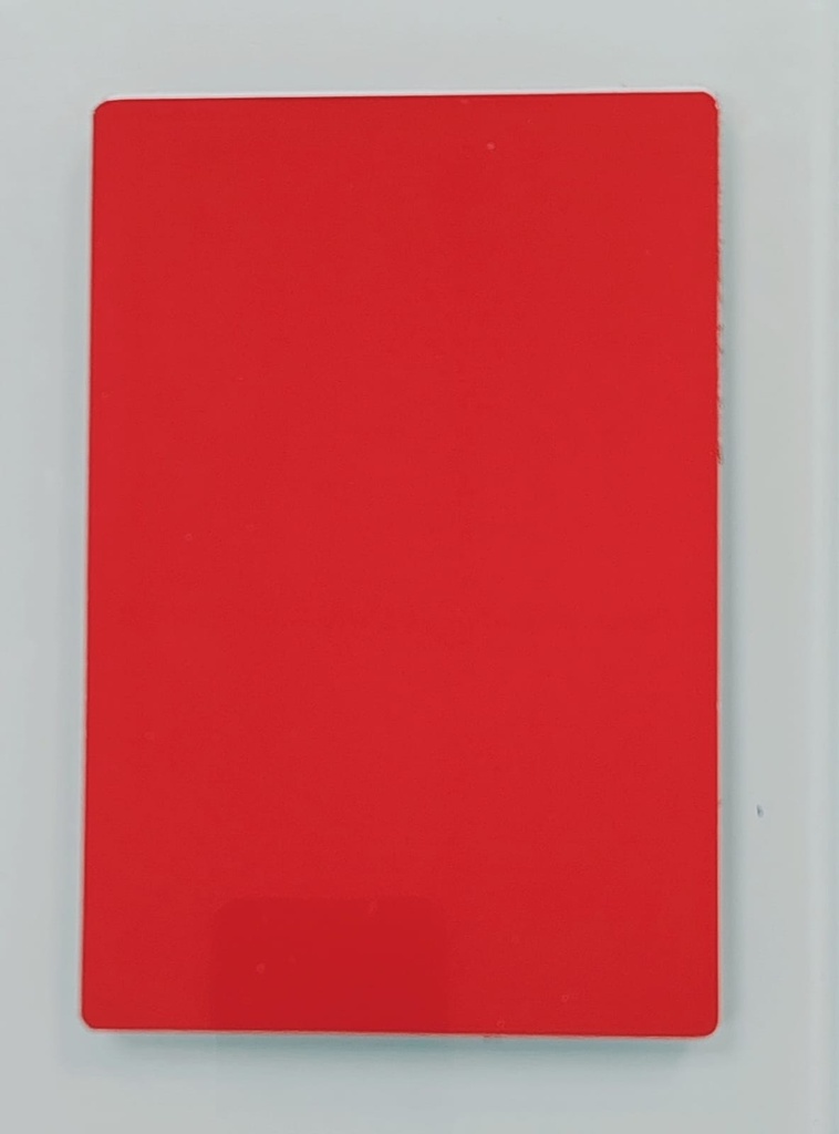 ALUMINIO COMPUESTO ALUKOMP ROJO BRILLANTE PE 3MM/0.18MM 1.22X2.44 MTS