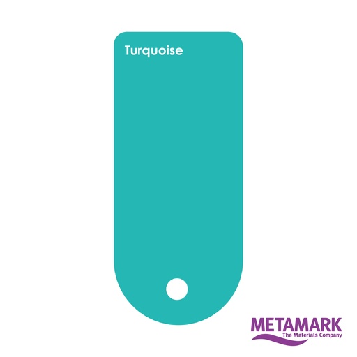 [101122110666] VINILO DE CORTE TRANSLUCIDO METAMARK 666-TURQUOISE 1.22 MTS