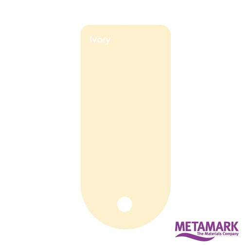 [101122110670] VINILO  CORTE METAMARK TRANSLUCIDO  670-IVORY 1.22 MTS