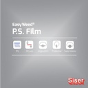 TERMOTRANSFERIBLE CORTE SISER PS FILM - EASY WEED PLATA 0.37 MTS