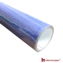 TERMOTRANSFERIBLE CORTE HANRUN GLITTER BLUE G008  0.50 MTS.