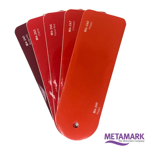 VINILOS DE CORTE BRILLANTES METAMARK ROJOS 0,61 MTS