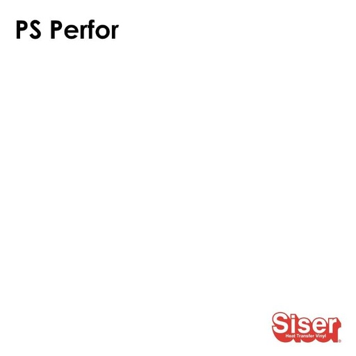 [301003011382] TERMOTRANSFERIBLE CORTE SISER PS PERFOR BLANCO 0.37 MTS