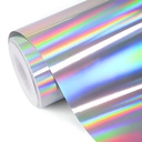 VINILO IMPRESION HOLOGRAFIC PVC 0.14MM 160GRS 1.37M X 50MTS