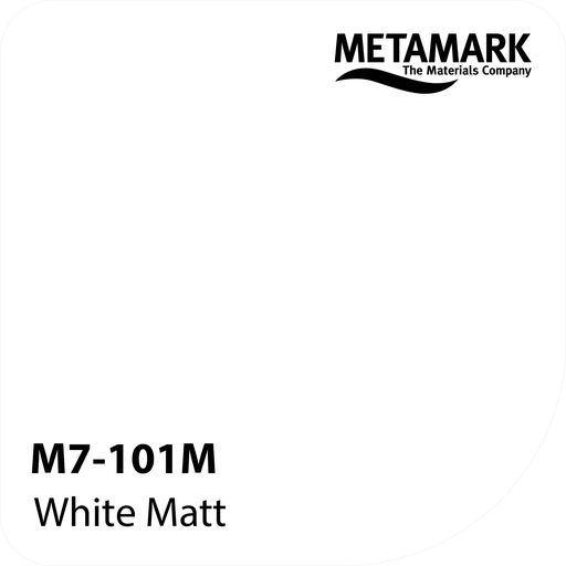 [101122070101] VINILO DE CORTE BRILLANTE METAMARK M7 METASCAPE WHITE 1,22 MTS