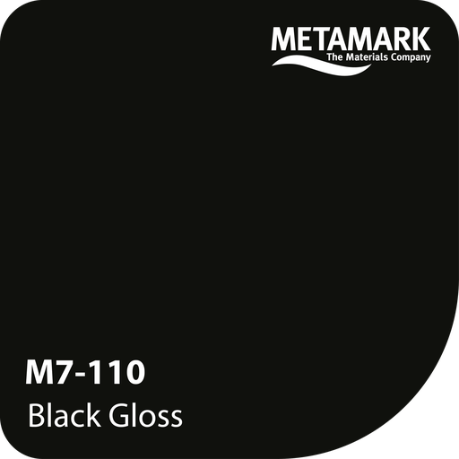 [101122070110] VINILO DE CORTE BRILLANTE METAMARK M7 METASCAPE BLACK 1,22 MTS